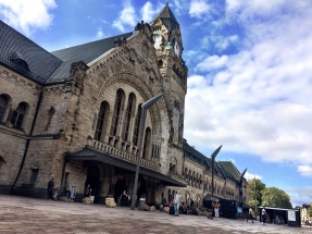 Metz im Sommer 2018 - der Hauptbahnhof